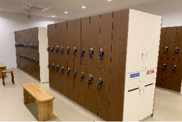 フロアガイド・施設紹介|ロッカー|神戸最大のプールと週最大100本のプログラム|エス・パティオ